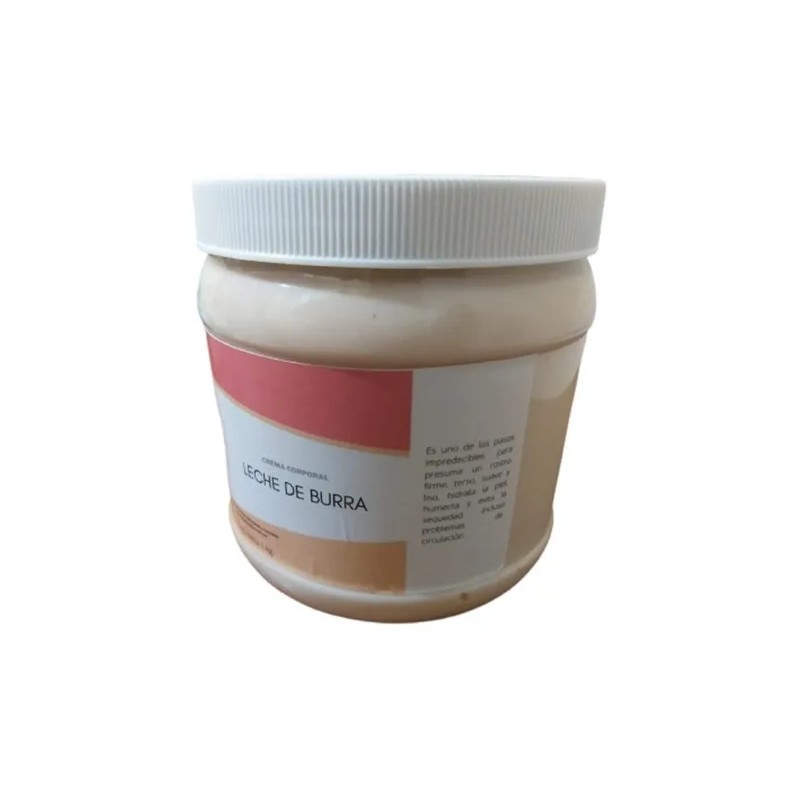 Crema Leche De Burra Crema Hidratante 1 Kg. Plástico