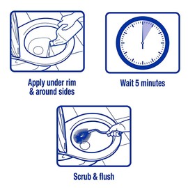 Zep Acidic Toilet Bowl Cleaner - 32 Ounce - ZUATBC32-2x Thicker Clinging Formula (1)