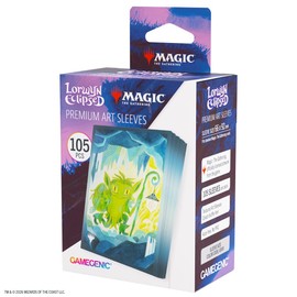 Gamegenic MTG Lorwyn Eclipsed Sleeves Mutable Explorer, accessorio da gioco, custodie stampate a colori, finitura testurizzata, multilingue
