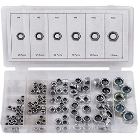 Rolson 61288 100 pc Locknut Assortment