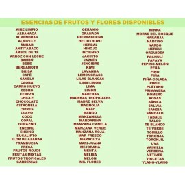La Perfumm 8 Esencias De 10ml Aceite Esencial Y Aromaterapia Difusor