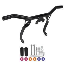 maXpeedingrods Engine Guard for Harley Davidson Road King, Saddlebag Guard Crash Bar Bracket for Harley Touring Road King (Style 2)