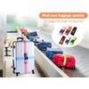 Kellegour Luggage Strap, Adjustable Suitcase Strap, 6 Pieces, Strap for