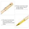 PATIKIL Black Ink Gel Pens, 12 Pack Roller Ball Pens