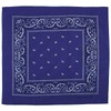 MFH Bandana Cotton Royal Blue White, royal blue