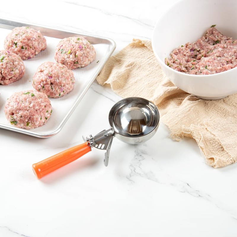 Restaurantware Met Lux 8 Ounce Portion Scoop 1 Durable Disher