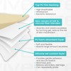 ViveCare Silicone Foam Dressing 2x2 with Border Adhesive - Bed