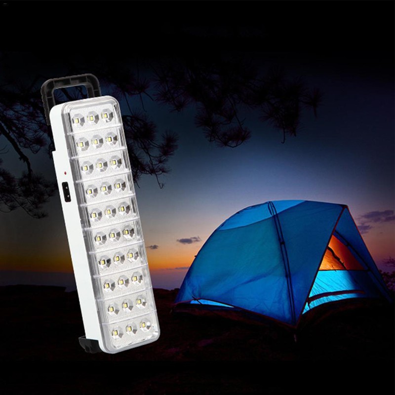 Rechargeable Emergency Light Super Bright Energy Saving Wall Mountable Home