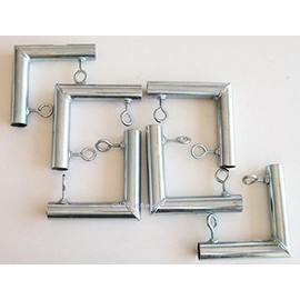 6pc 3/4" 2 Way L Corner Canopy Fitting (FLA) - Fits 3/4" EMT Pipe that has an outer diameter of 15/16"