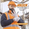 J.H. Company Guantes Anti Corte Nylon Poliuretano Trabajo Industrial