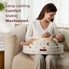 Momcozy Innovative Safety Fence Nursing Pillow - Firm & Springy