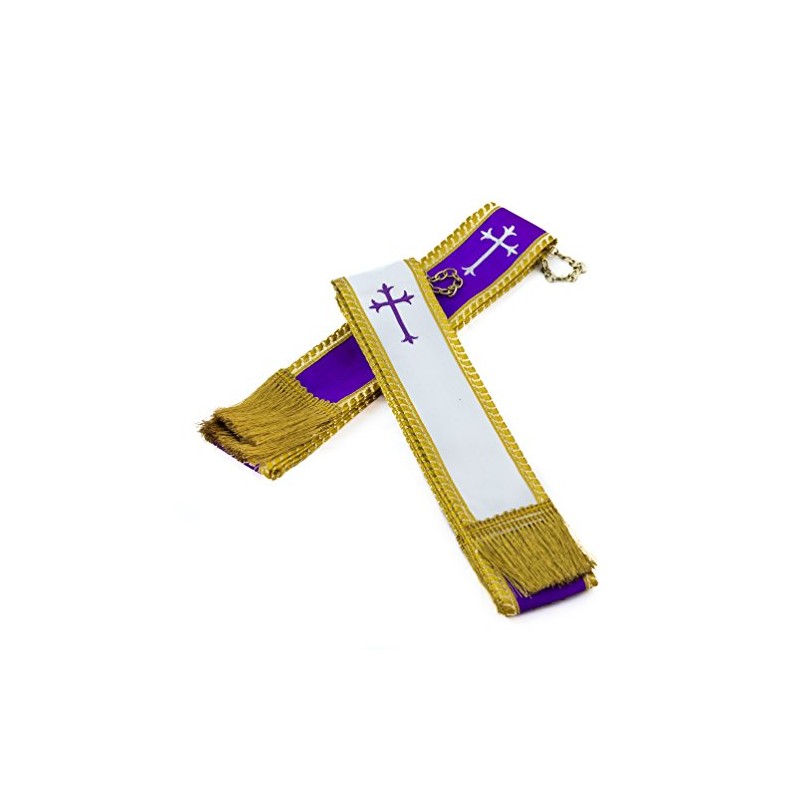 mds- Visitation/Confessional Stole- Pure Silk