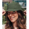 noTrash2003 Trendy Bucket Hat Cotton Twill Fishing Hat Summer Hat