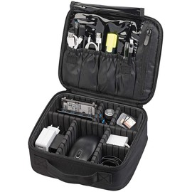 Xcase Cable Organiser: Travel Organiser and Storage Bag for PC & Mobile Device Accessories (Organiser Bag, Travel Cable Organiser, Camera Bag)