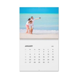Large Photo Calendar Make Your Own 2025, Custom Photo Calendar 2025, Custom Wall Calendar 2025