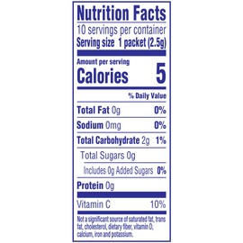 Crystal Light Peach Mango Green Tea Naturally Flavored Powdered Drink Mix, 10 ct On-the-Go-Packets