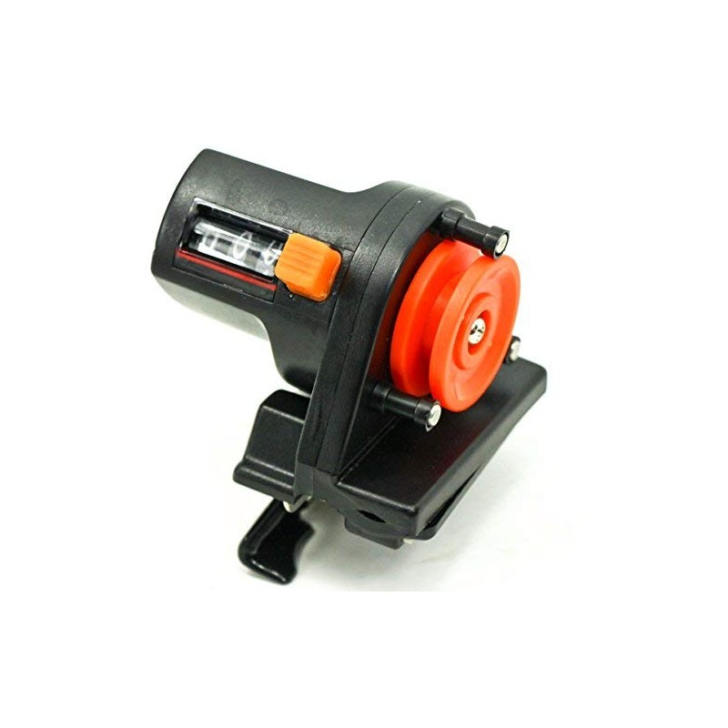 DEPTH FINDER LINE COUNTER FOR CLIP ON FISHING ROD OR