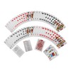 Bullets Playing Cards Rommee Set in Faux Leather Case, Including