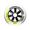 Rollerblade Unisex - Adult Hydrogen 110/85A (6 Pieces) Wheels, White,