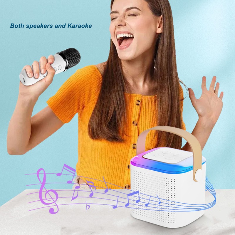 Portable Bluetooth Speaker Multifunctional 360° Stereo Surround Sound Wireless Bluetooth