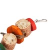 Bird Swing Toy Colorful Beak Grinding Parrot Chewing Perch Toy
