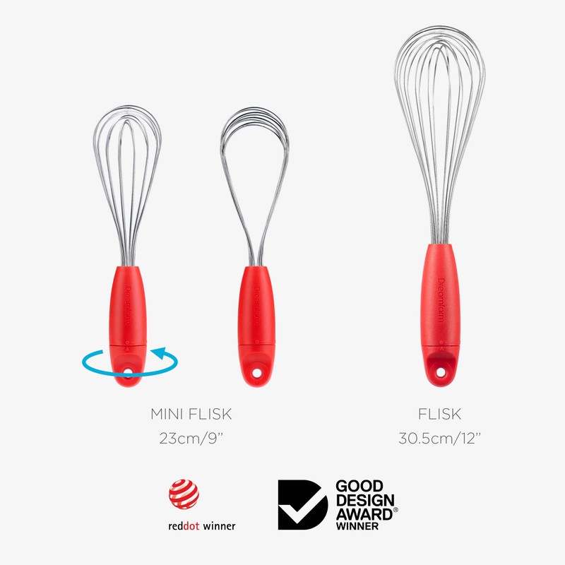 dreamfarm mini Flisk Mini Whisk Red Whisk