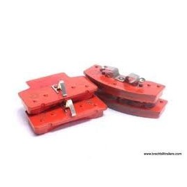 Kodiak DBC-338-CERM-PAD Replacement DISC Brake Pads for 10K AXLE (4 Pads)