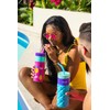 COOL GEAR GO GRIP 24oz Plastic Retro Squishy Water Bottle