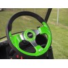 Huskey Lime Green Golf Cart Steering Wheel EZGO Yamaha Club