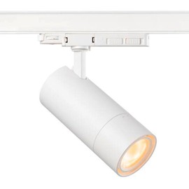 Qub Zoom Rail Spotlight - White - LED - 20 W / 25 W / 30 W - CRI 90