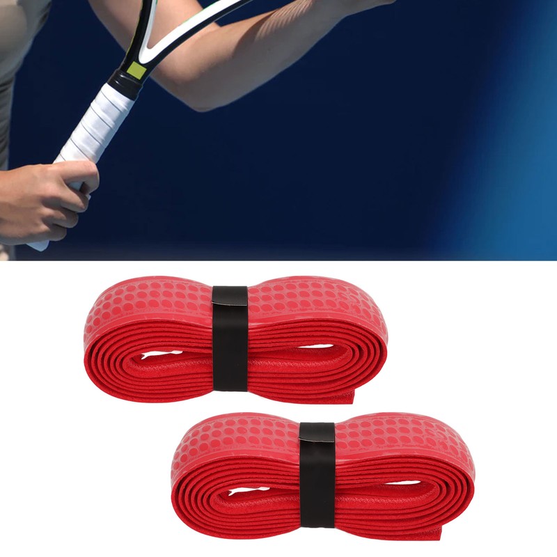 2 PCS Tennis Racket Grip Tape Badminton Racquet Thick Overgrips
