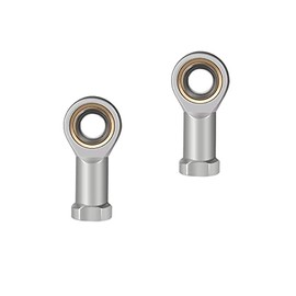 Smartsails SI8T / K, PHS8A Aperture 8mm Metric Self-Lubricating Rod End Joint Bearing Female Thread Right Hand (2 Pieces)