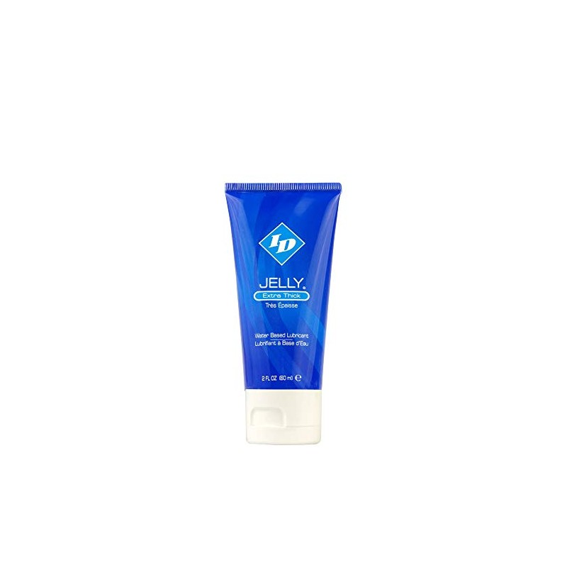 ID Jelly Extra Thick Water Based Lubricant Travel Tube 60