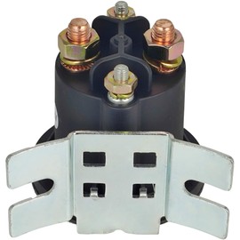 EZROAD 684-1261-212 12V Starter Solenoid Switch Relay 4 Terminal 150A Max 800A Compatible with Trombetta 684-1251-212 PowerSeal DC Contactor HYD01633 HYD08831 684-1211-212 Snow Plow Golf Cart UTV Lift