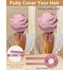 CHLINS Extra Large Satin Bonnet Double Layer Sleep Hair Bonnet