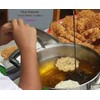 Thai Dessert Dok Jok Brass Mold Maker Sunflower Cookies Crispy