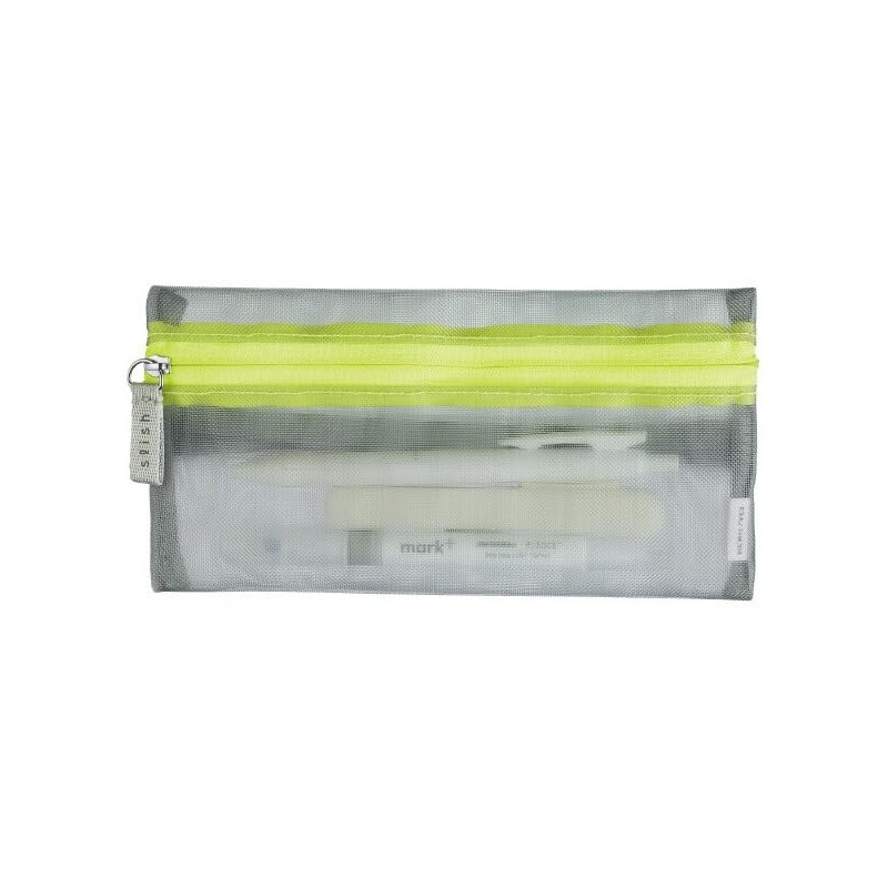Kokuyo F-VBFF 280CM Pencil Case, Slish, Silver Gray, Set of