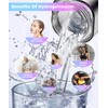 Amzany Hydrogen Water Bottle 6000-8000PPB, Portable Hydrogen Generator, Ion Water