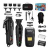 Razors Professional Haircut Set, USB Rechargeable, T-Cutter Carving Scissors, Men's
