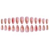 Almond Press on Nails Medium False Nails Pink Fake Nails