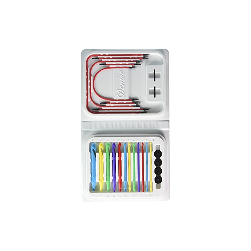 Denise Needles Interchangeable Crochet Hook Kit-Bright's