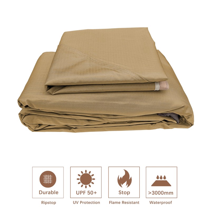 SCOCANOPY Replacement Top for 10x12 FT Gazebo Massillon Biscayne,Cabin-Style L-GZ933PST,Turnberry