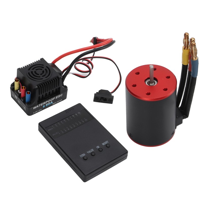 3650 3100KV Brushless Motor 60A ESC Set Waterproof Brushless Motor