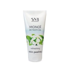 SNB Professional Peeling for Hands and Body 200 ml with Monoi de Tahiti and Coconut Flakes Body Scrub Body Skin Care and Body Care Coconut Body Scrub