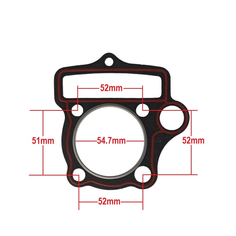 Complete Head Gasket Set For 125cc ATV Dirt Bike Apollo