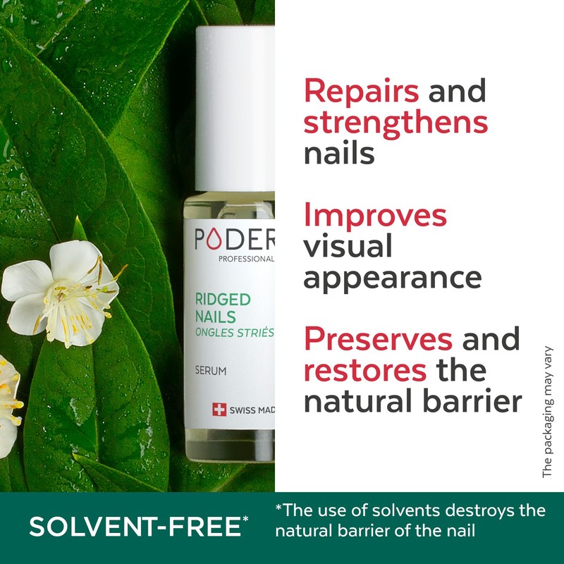 PODERM - FRAGILE, SPLITTING, RIDGED NAILS - 2-in-1 treatment with