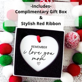 Mothers Day Gifts For Mom From Daughter - Remember I Love You - Christmas Birthday Valentines Gifts For Mom Women Her - Thinking Of Miss You - Mother Of The Bride Groom From Daughter - Just Because