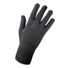 EDZ Merino Wool Thermal Liner Gloves - Black, S