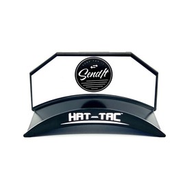 Wall Mount Hooks and Rails Holders for Hats, Equipment, Clothing, and Accessories (EZ Peel) Organiser Traditional Hanger Plastic Tape Hangable - Color: White