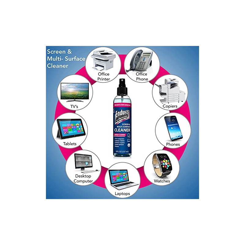 Endust for Electronics Screen Cleaner, Electronic Anti-Static Cleaning Gel &